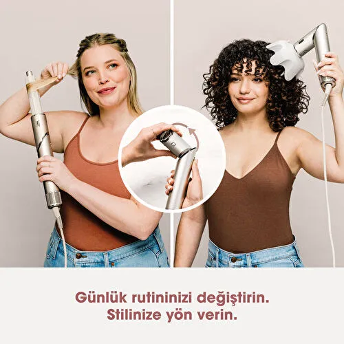 Shark FlexStyle 3-in-1 Saç Kurutma Şekillendirme Sistemi - Stone