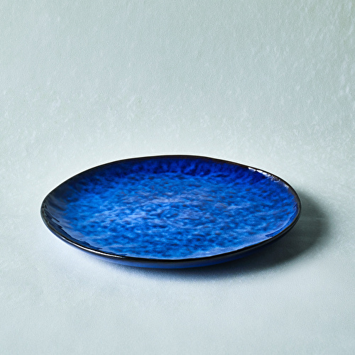 Karaca Nebula Blue Servis Tabağı 26 cm Karaca Nebula Blue Servis Tabağı 26 cm