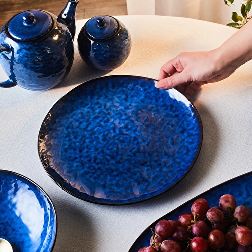 Karaca Nebula Blue Tatlı Tabağı 15,5 cm