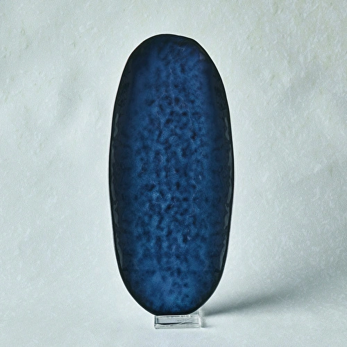 Karaca Nebula Blue Kayık Tabak 29,5 cm