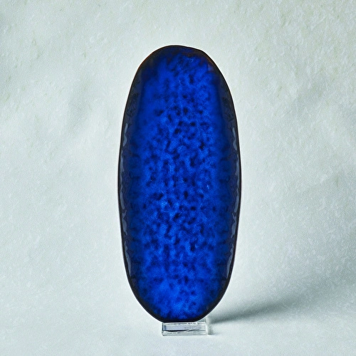 Karaca Nebula Blue Kayık Tabak 29,5 cm