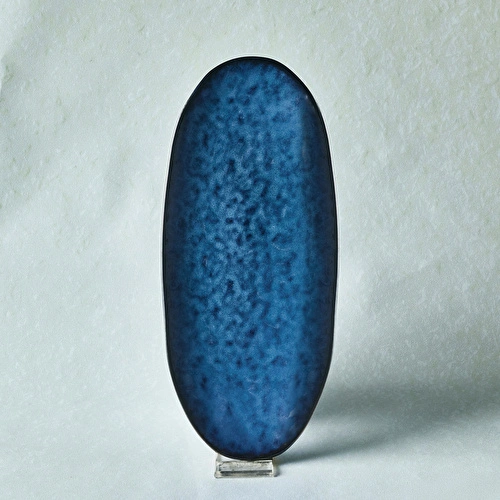 Karaca Nebula Blue Kayık Tabak 33 cm