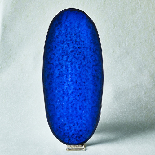 Karaca Nebula Blue Kayık Tabak 36 cm