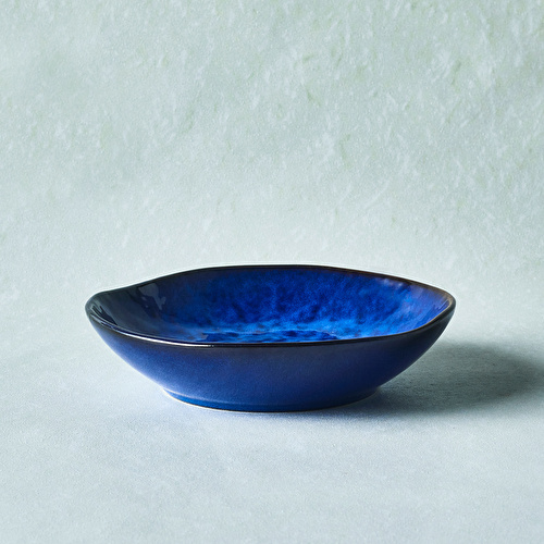 Karaca Nebula Blue Çukur Tabak 17 cm Karaca Nebula Blue Çukur Tabak 17 cm