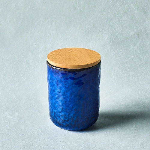 Karaca Nebula Blue Saklama Kabı 13 cm