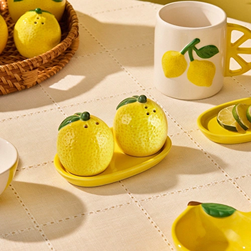 Karaca Lemon Tuzluk Biberlik 6,5 cm