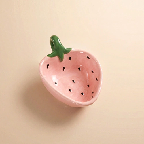 Karaca Strawberry Çerezlik 14 cm Pembe