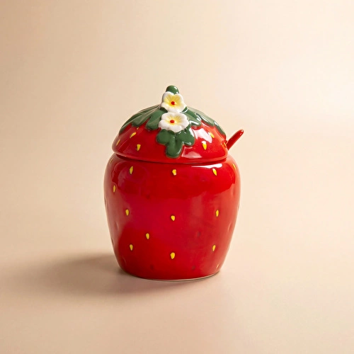 Karaca Strawberry Şekerlik 350 Ml