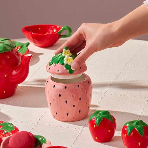 Karaca Strawberry Şekerlik Pembe 350 ml