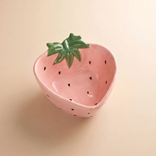 Karaca Strawberry Kase 15 cm Pembe