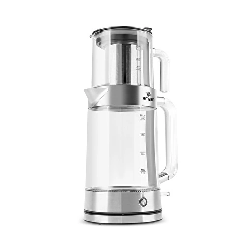 Emsan Feel Steel XL Cam Çay Makinesi