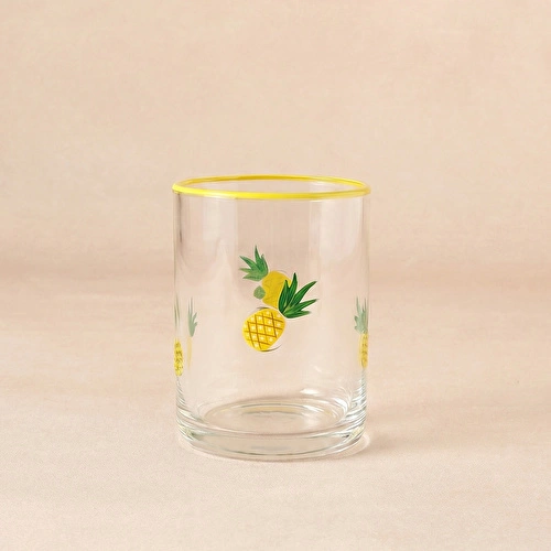 Karaca Pineapple Meşrubat Bardağı 420 ml Sarı