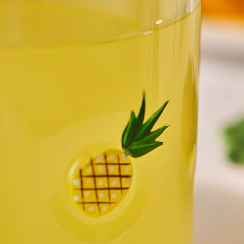 Karaca Pineapple Meşrubat Bardağı 420 ml Sarı