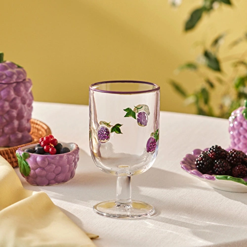 Karaca Grape Kadeh 390 ml Mor Karaca Grape Kadeh 390 ml Mor