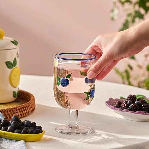 Karaca Blueberry Kadeh 390 ml Mor