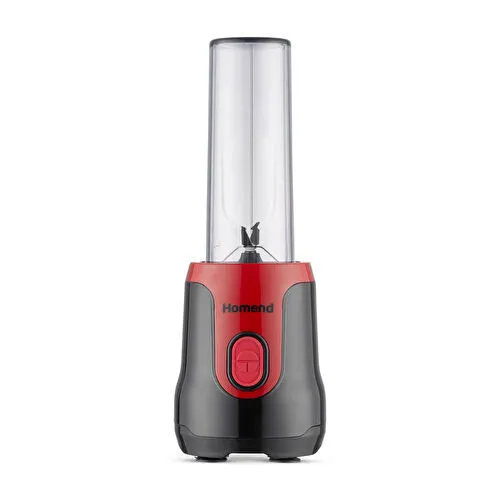 Homend Mixfresh 7026H Kişisel Smoothie Blender Siyah Kırmızı
