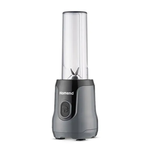 Homend Mixfresh 7026H Kişisel Smoothie Blender Antrasit Siyah