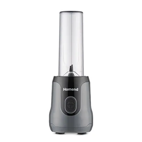 Homend Mixfresh 7026H Kişisel Smoothie Blender Antrasit Siyah