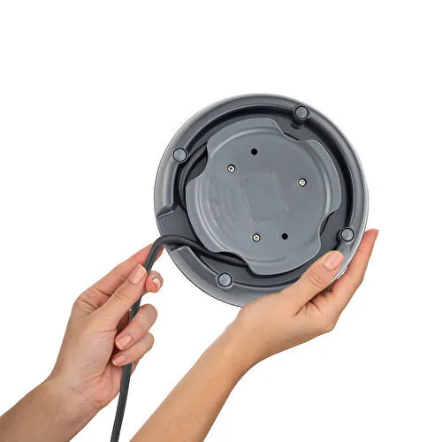 Homend Infinity 1764H Cam Çay Makinesi Antrasit Siyah