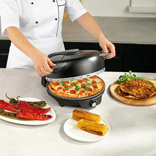 Homend Közy °400 Pizza Pide Lahmacun ve Sebze Közleme Makinesi