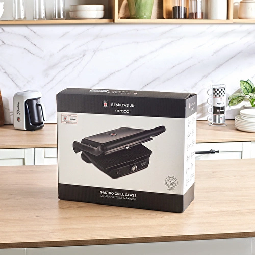Karaca x Beşiktaş Lisanslı Taraftar Logo Plakalı Tost Makinesi