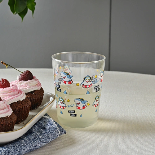 Emsan Köpek Balığı Çocuk Meşrubat ve Su Bardağı 315 ml