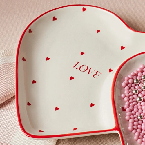 Karaca Heart To Heart Sunumluk Beyaz 26 cm
