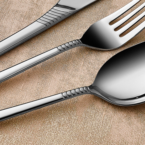 Karaca Cleopatra Premium 84 Parça Çatal Kaşık Bıçak Takımı, Platin