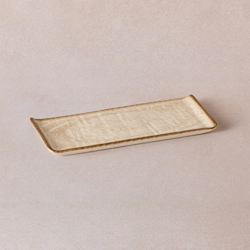 Emsan Ephesus Bej Kayık Tabak 24 cm