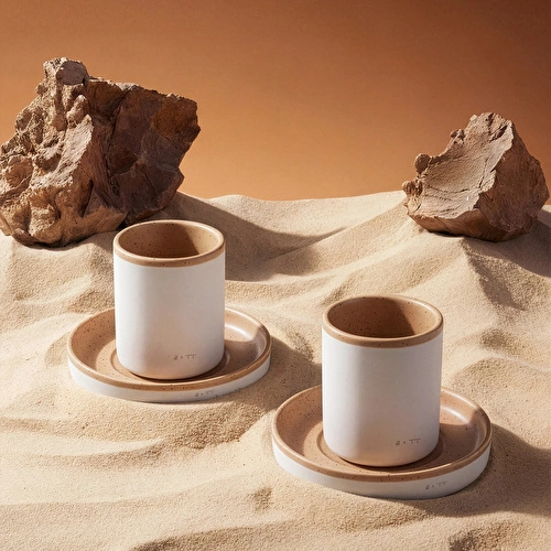 Karaca x Fatih Tutak 2 Kişilik Espresso Seti 90 ml