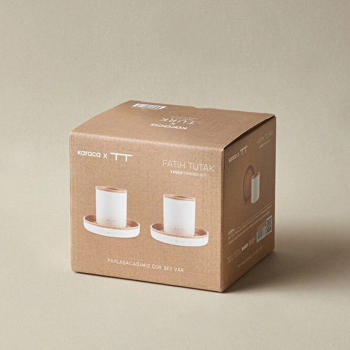 Karaca x Fatih Tutak 2 Kişilik Espresso Seti 90 ml