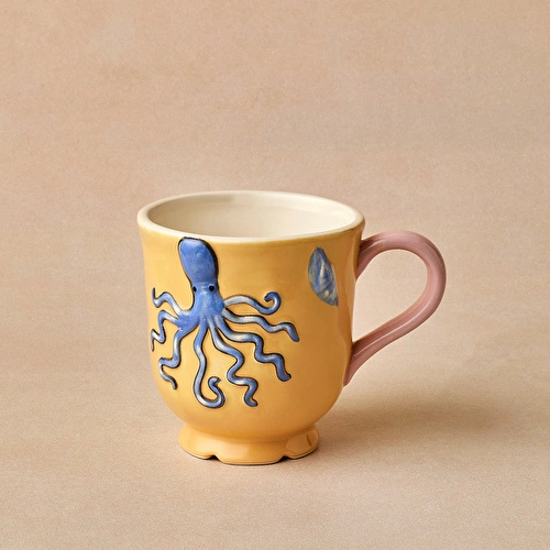 Karaca Atlantis Kupa Ahtapot 440 ml Karaca Atlantis Kupa Ahtapot 440 ml
