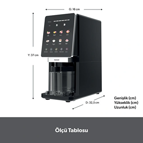 Homend Iceartizan 8000H Dondurma Makinesi
