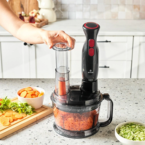 Emsan Pro Multimax 6 in 1 Çok Amaçlı Mutfak Robotu Black