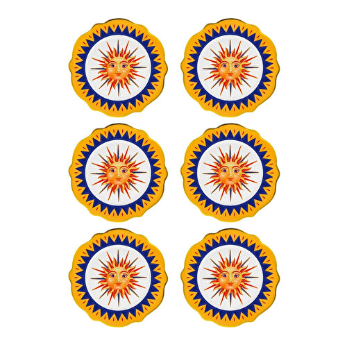 Baci Milano Dolce Vita 6'lı Sun Yemek Tabağı 27 cm Porselen Baci Milano Dolce Vita 6'lı Sun Yemek Tabağı 27 cm Porselen