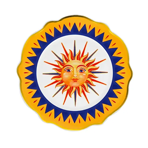 Baci Milano Dolce Vita 6'lı Sun Yemek Tabağı 27 cm Porselen