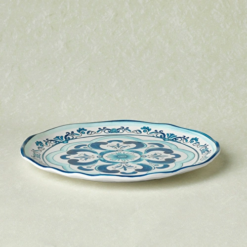 Karaca Blue Harmony Melamin Pasta Tabağı 21,5 cm