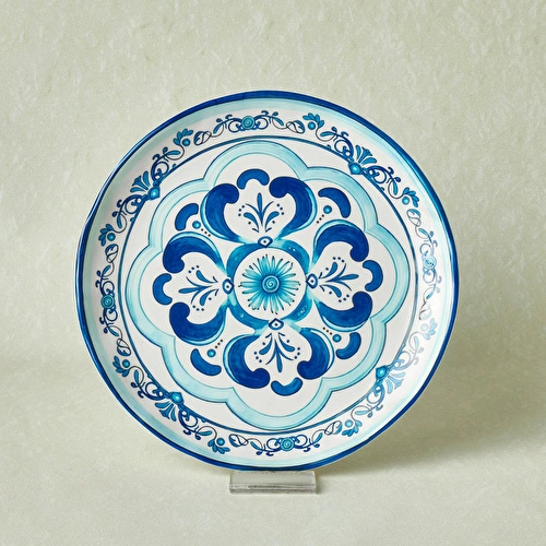 Karaca Blue Harmony Melamin Pasta Tabağı 21,5 cm
