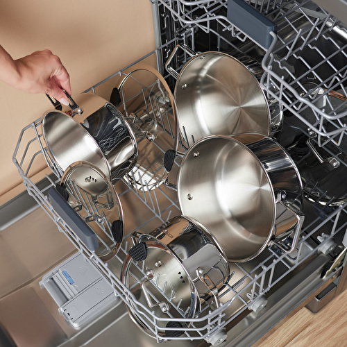 Karaca Powersteel 316+ Alberta İndüksiyon Tabanlı 8 Parça Çelik Tencere Seti