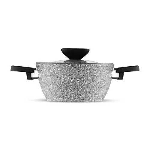 Emsan Fortis Granit 6 Parça Midi Tencere Seti Gri Emsan Fortis Granit 6 Parça Midi Tencere Seti Gri