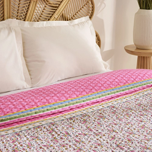 Karaca Home Chilena Çift Kişilik Çok Amaçlı Yatak Örtüsü