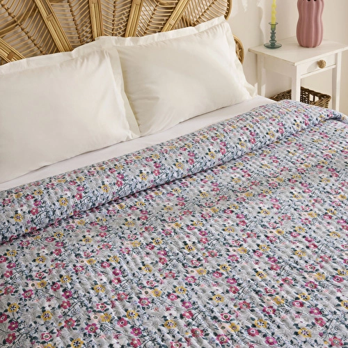 Karaca Home Pablo Çift Kişilik Yatak Örtüsü Multicolor