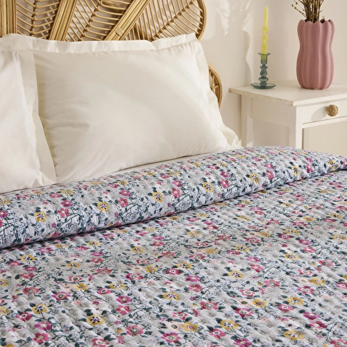 Karaca Home Pablo Tek Kişilik Yatak Örtüsü Multicolor