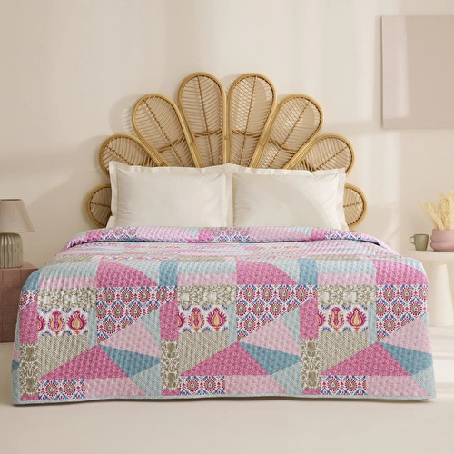Karaca Home Rovera Çift Kişilik Yatak Örtüsü Multicolor