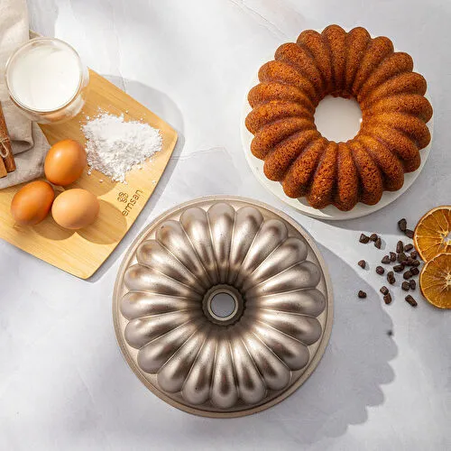 Emsan Golden Alya Döküm Kek Kalıbı 25 cm