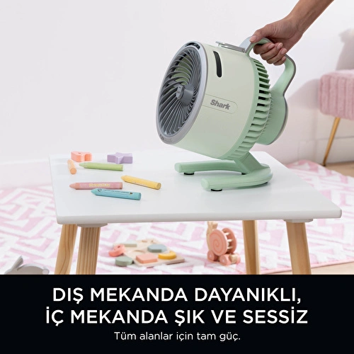 Shark Flexbreeze HydroGo Serinletici Buharlı Fan - Yeşil