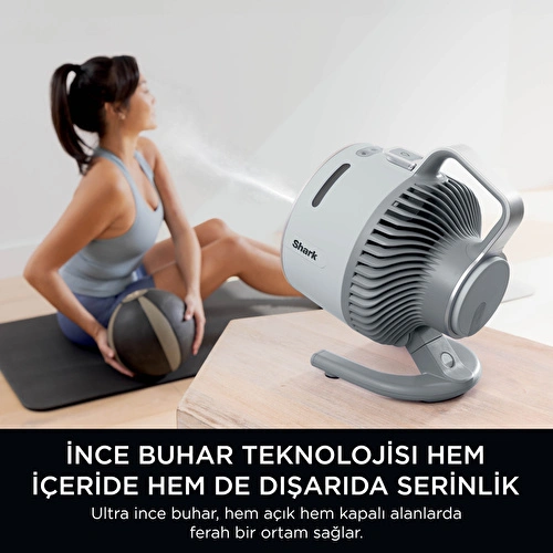 Shark Flexbreeze HydroGo Serinletici Buharlı Fan - Bej