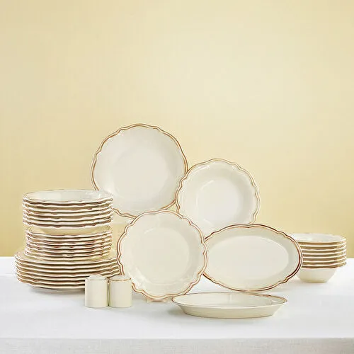 Emsan Antik 36 Parça 8 Kişilik Yemek Takımı