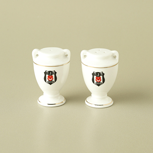 Karaca x Beşiktaş Lisanslı Tuzluk Biberlik 100 ml Karaca x Beşiktaş Lisanslı Tuzluk Biberlik 100 ml