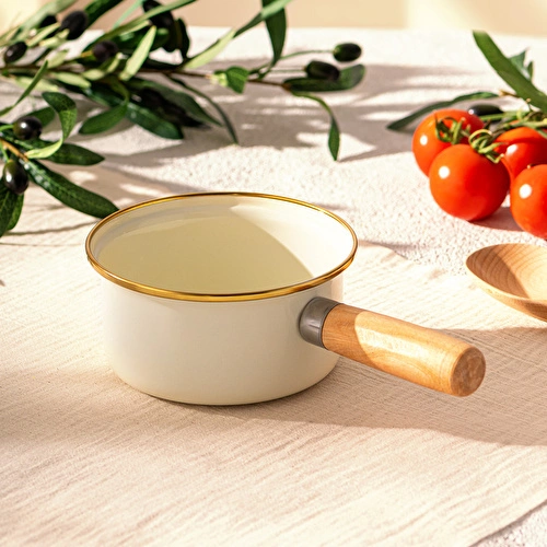 Emsan Retro Emaye Sütlük 14 cm Emsan Retro Emaye Sütlük 14 cm